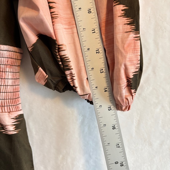 Hutch Pink Brown Jumpsuit Anthropologie size small NWT - Picture 6 of 13